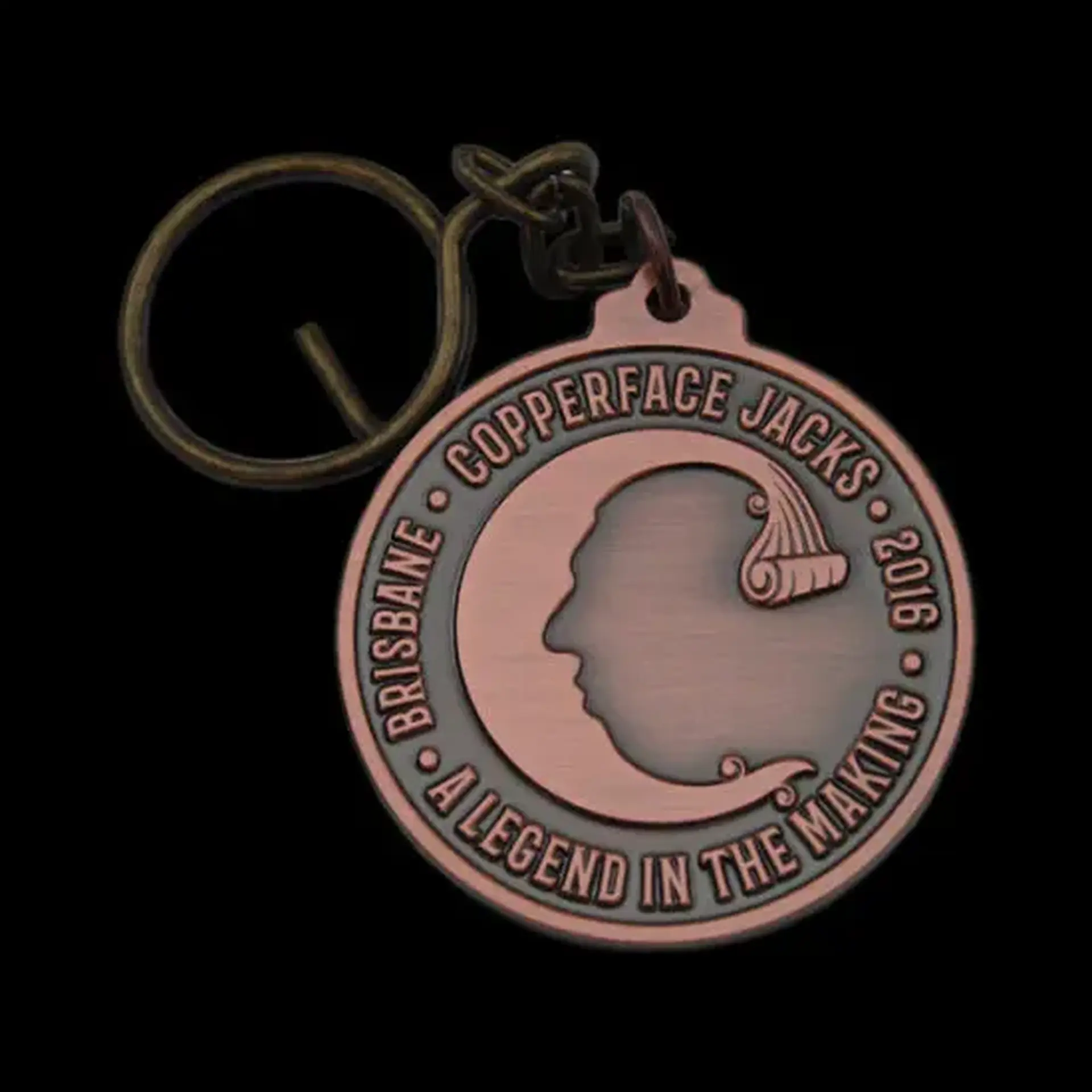 Copperface Keyring
