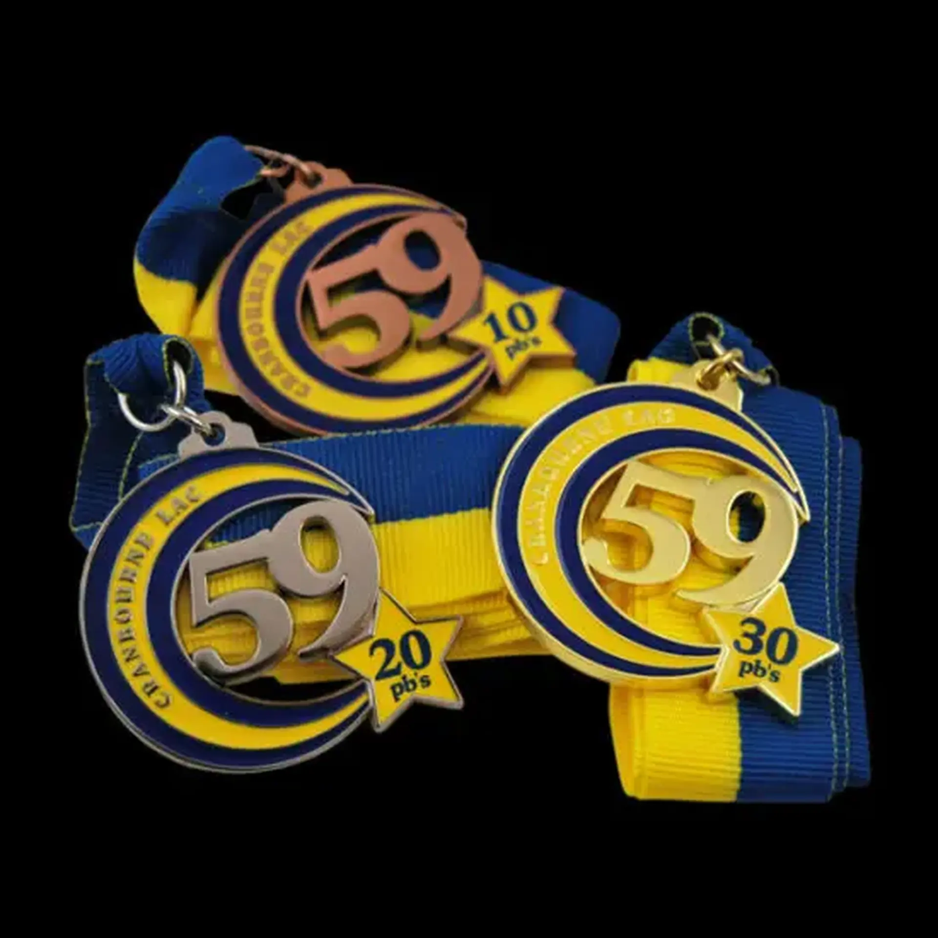 Cran LAC PB Medals