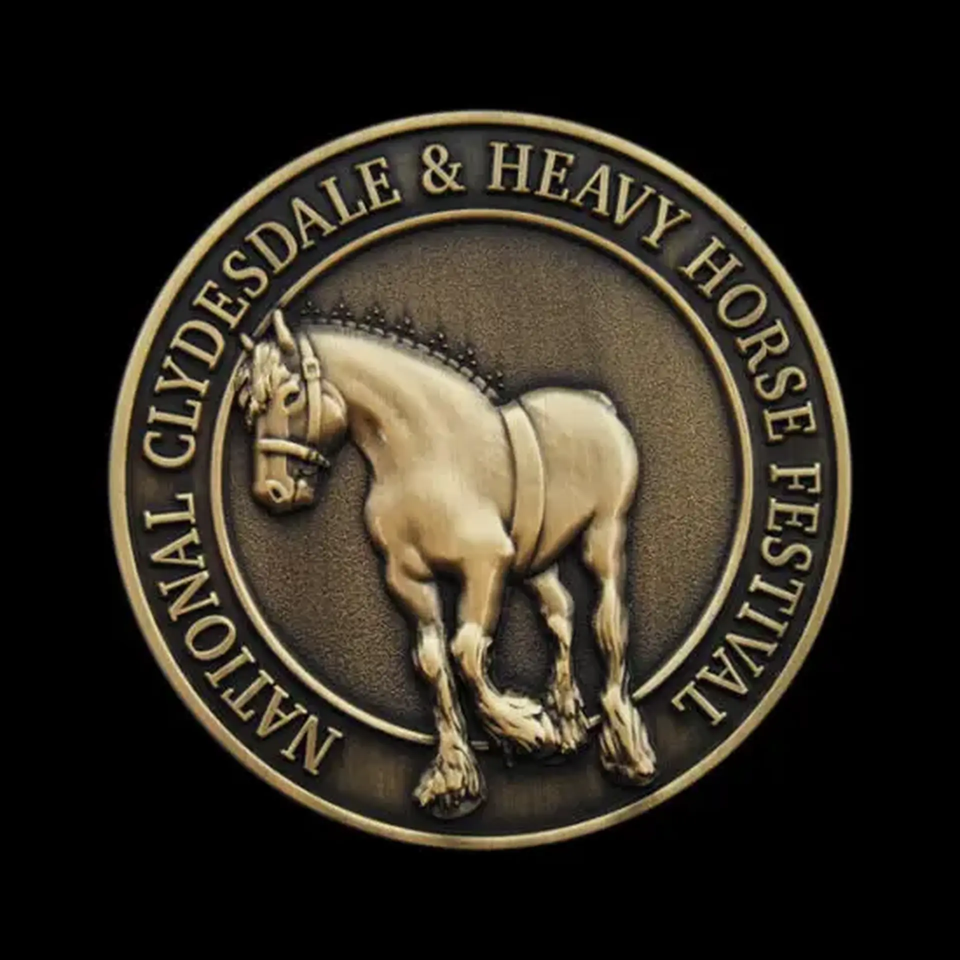 Nat clydesdale pin