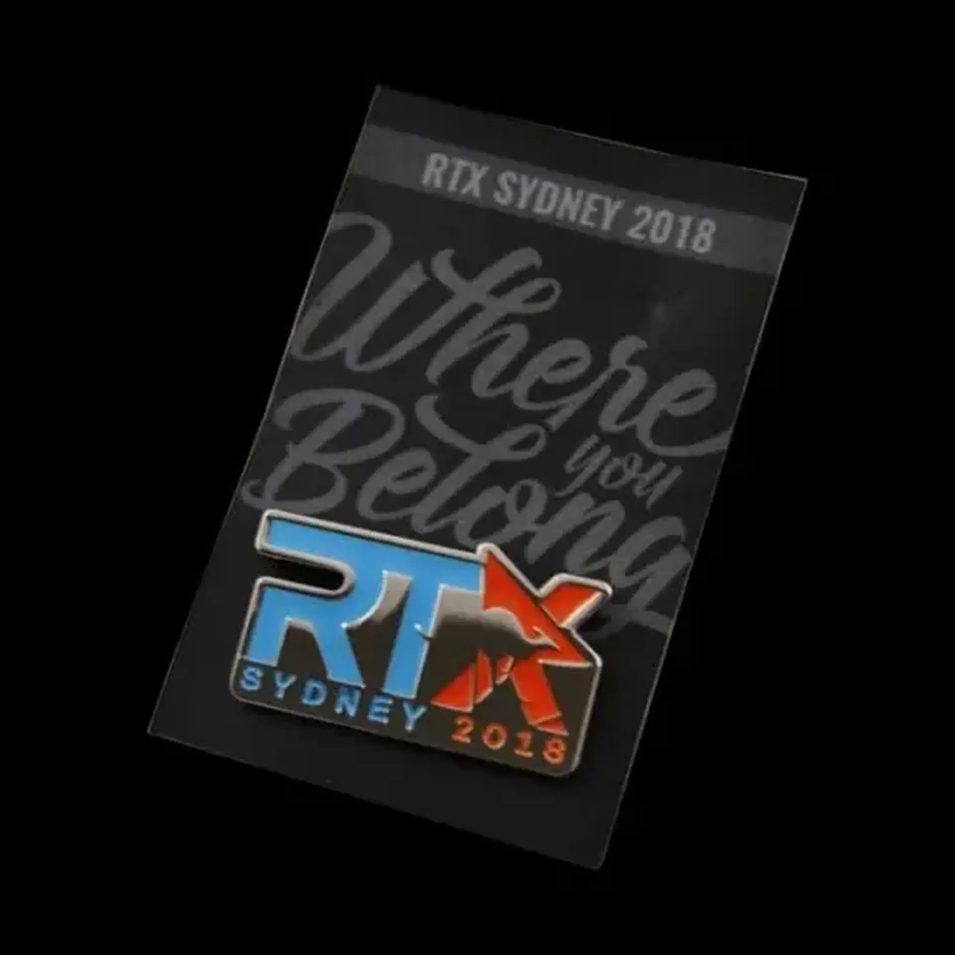 RTX pin card