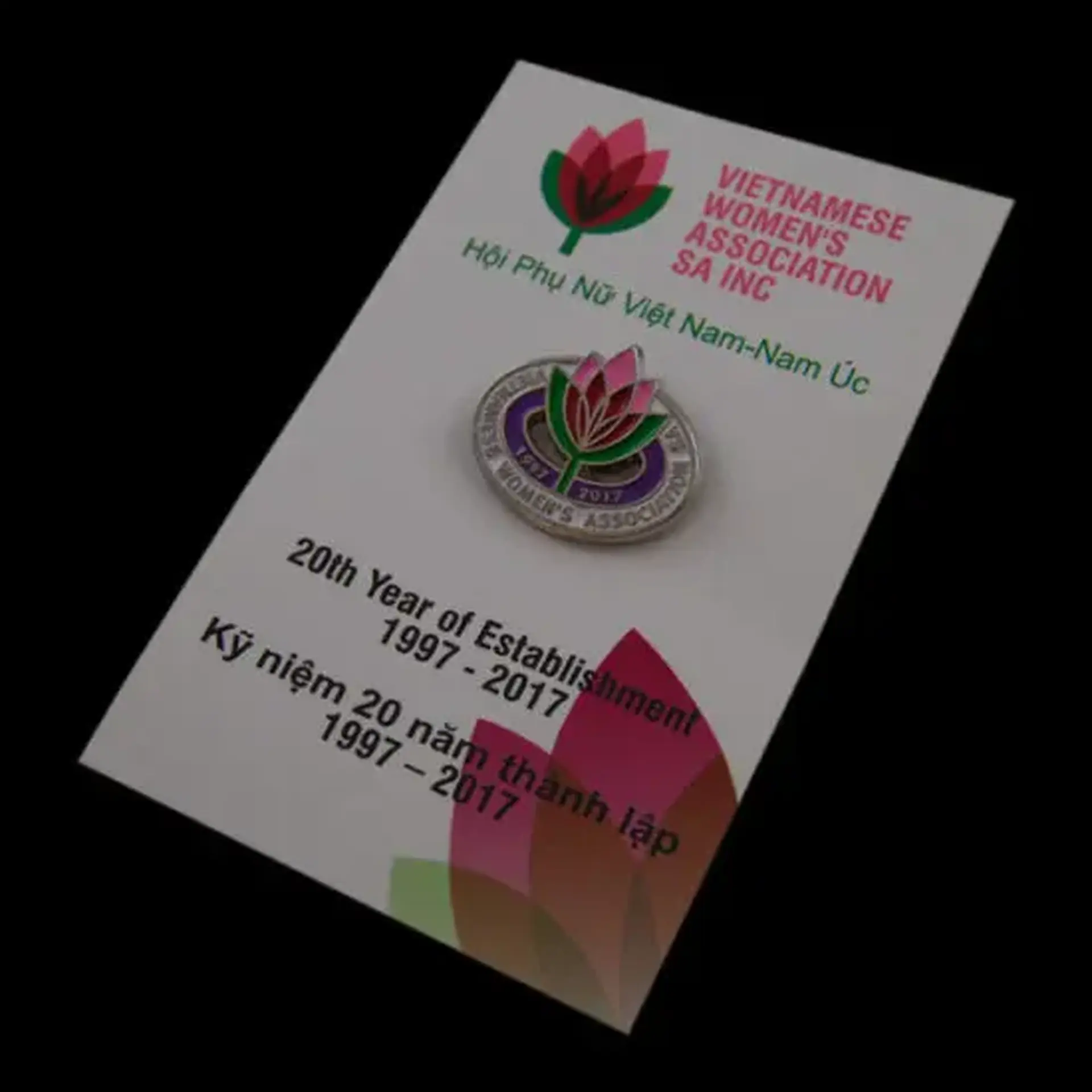 Viet Womens Pin Card