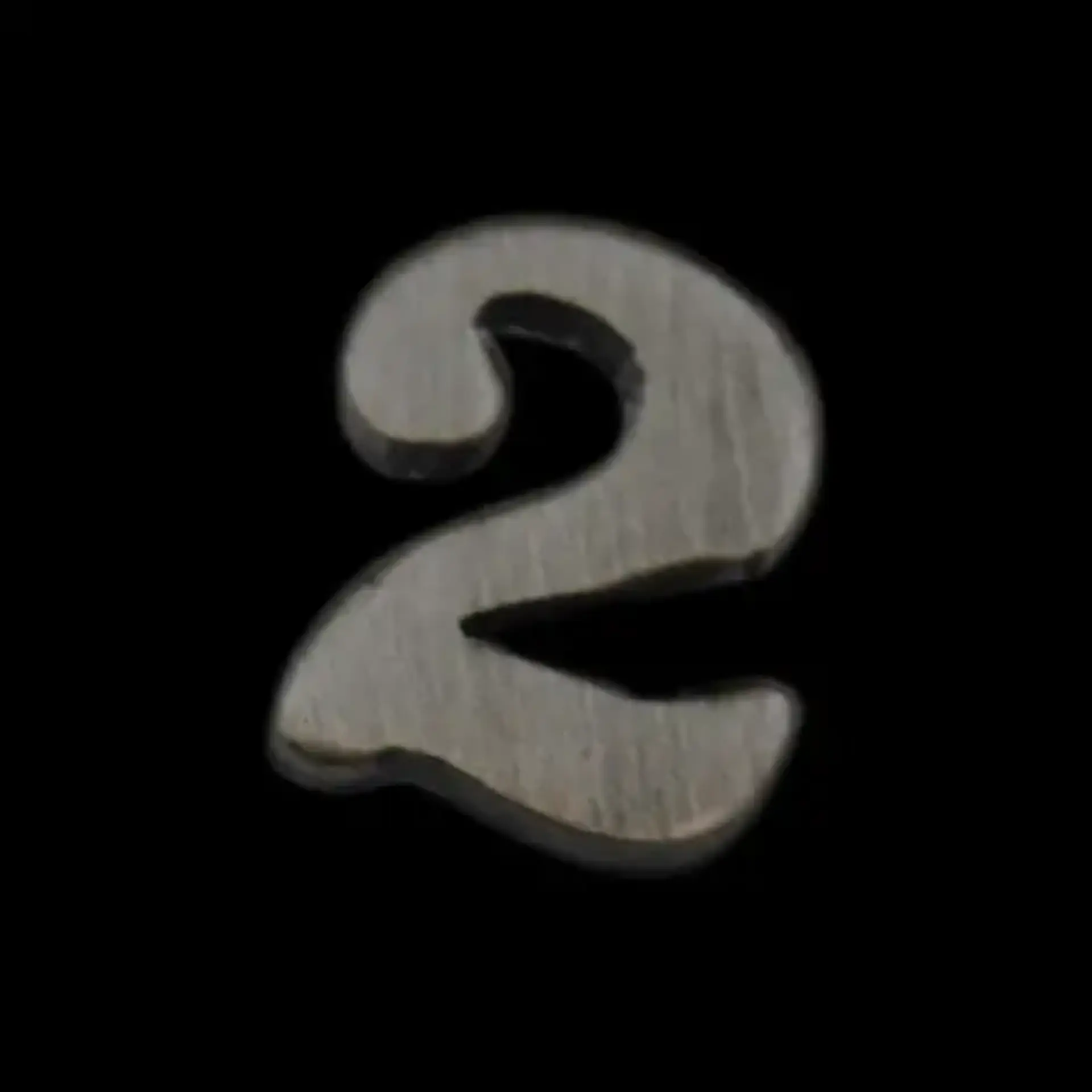 Number 2 insert number