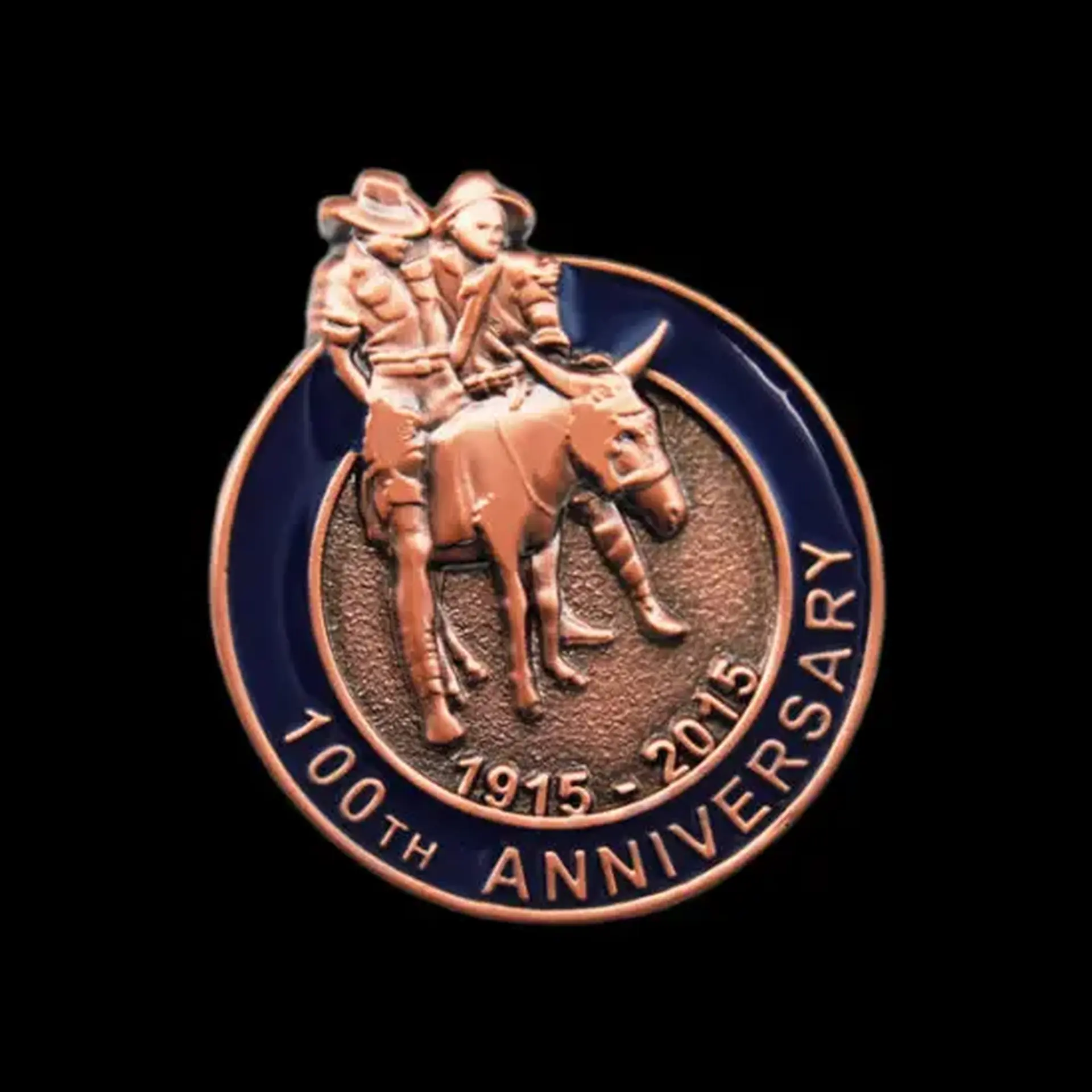 Simpson donkey 100th pin