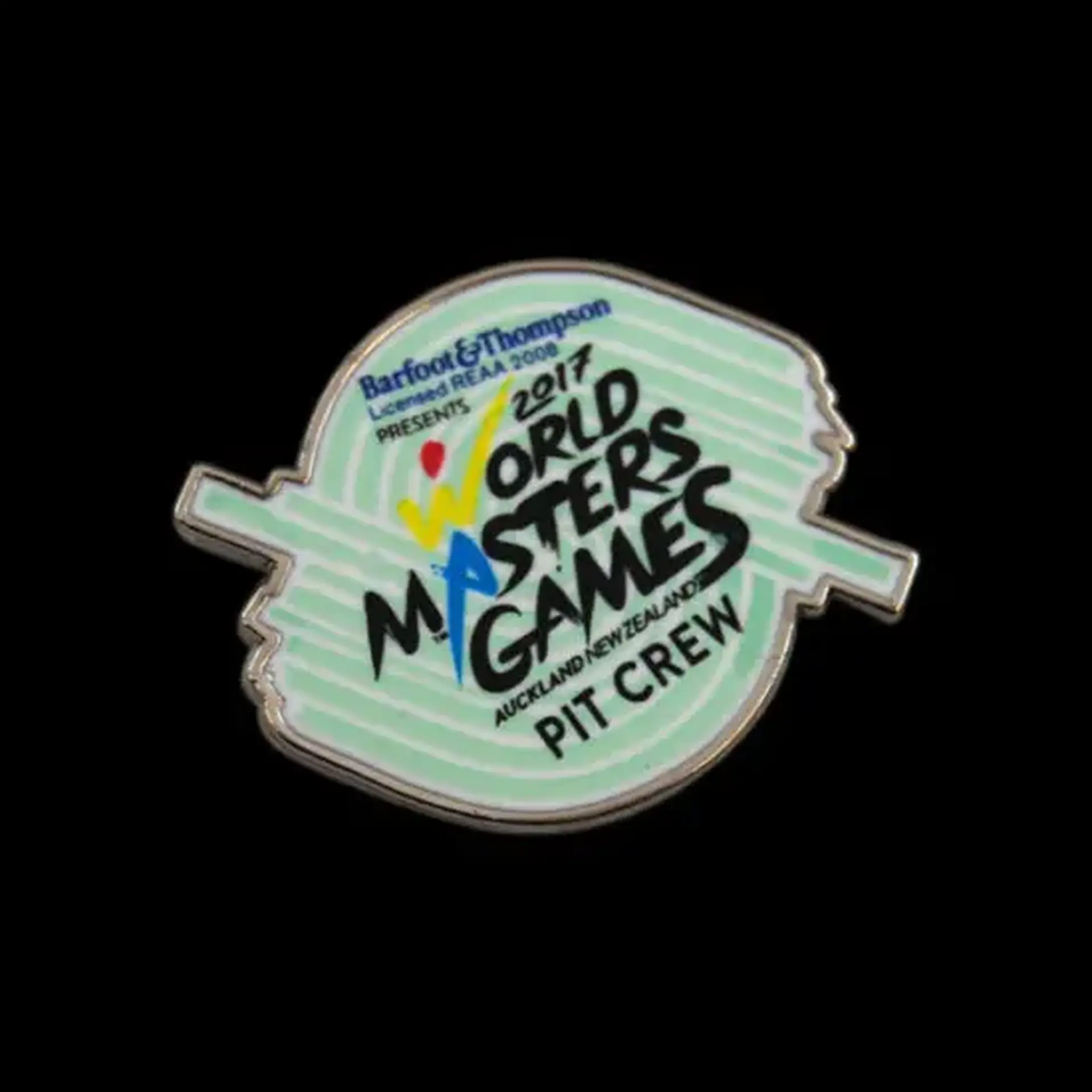 World master PITCREW pin