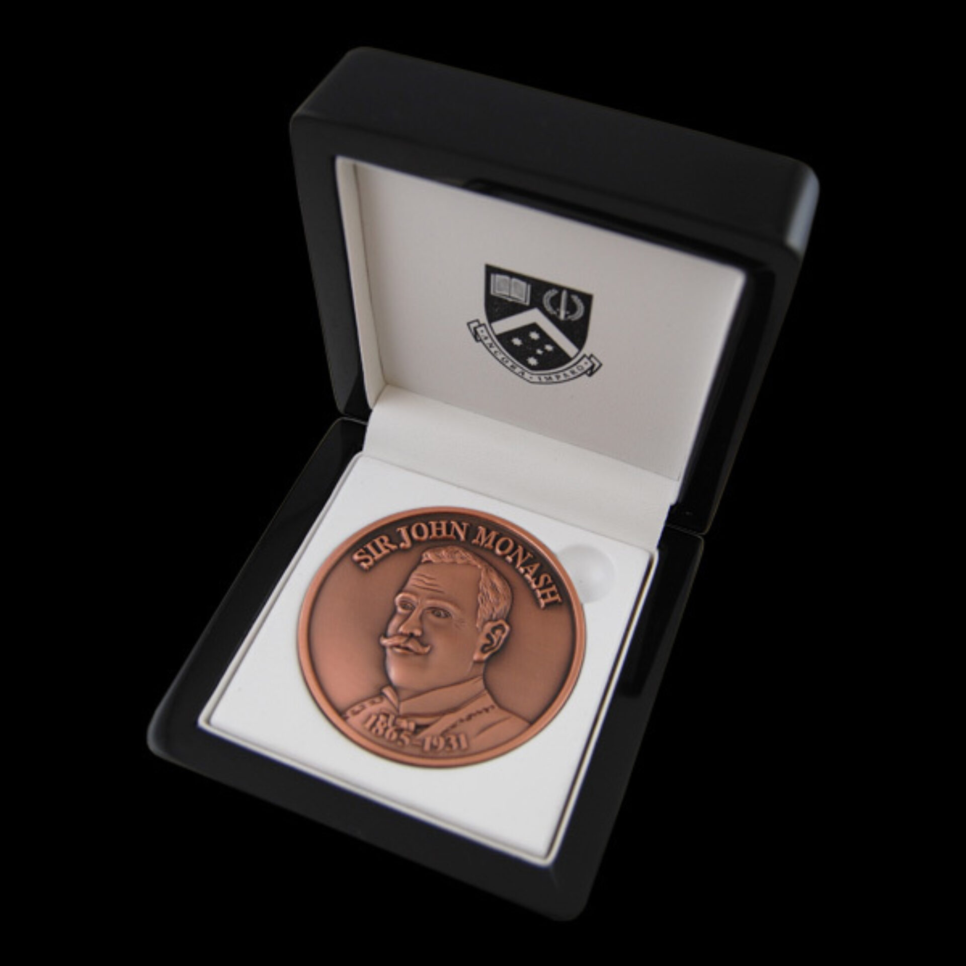 a Monash Medallion Case