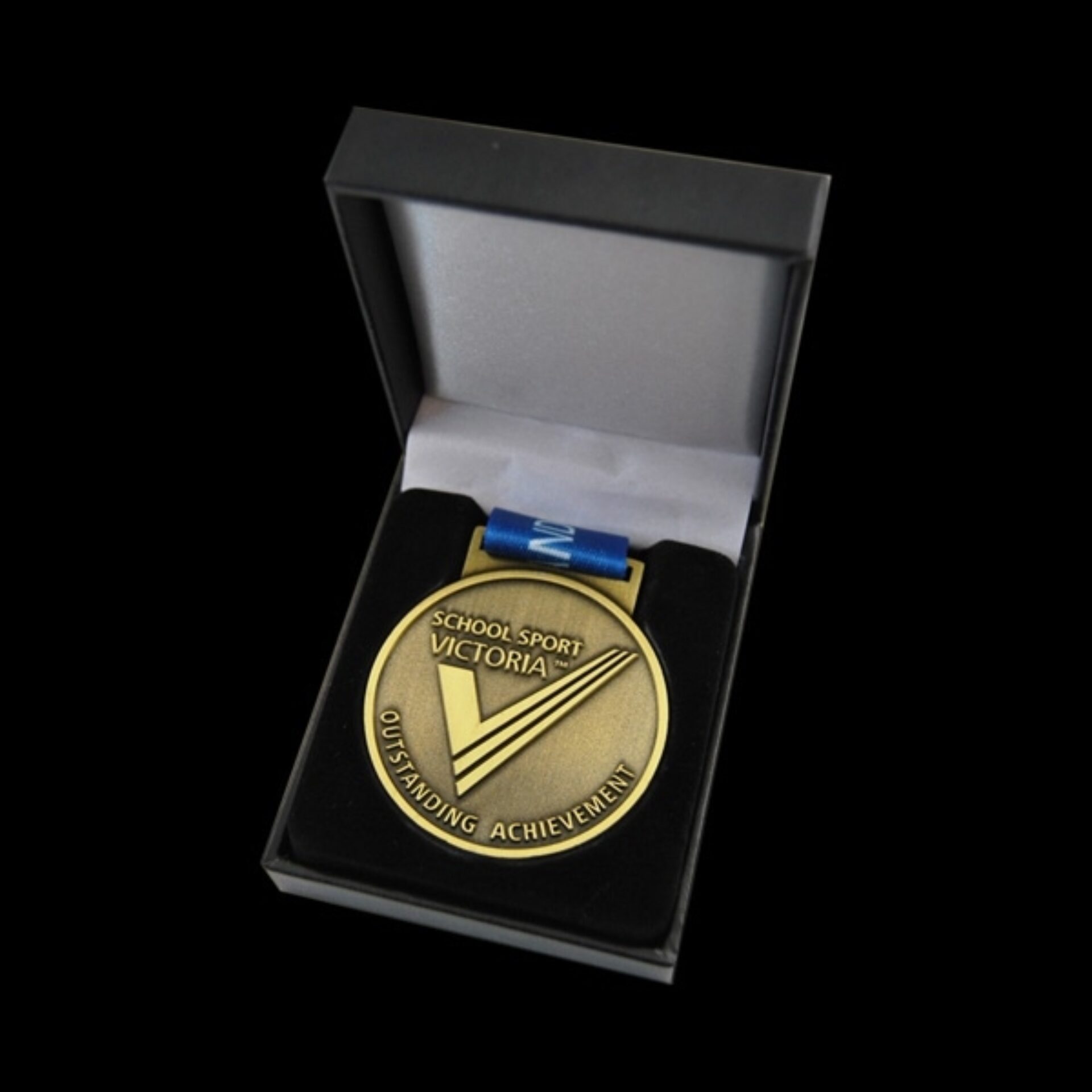 SSV Brass medal case