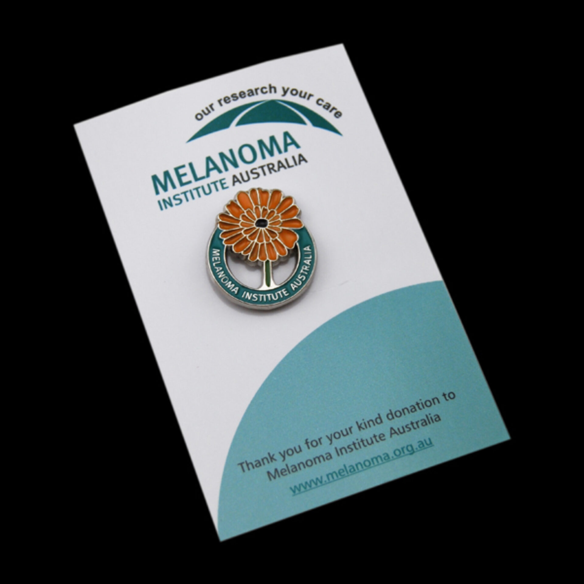 Melanoma Pin Card