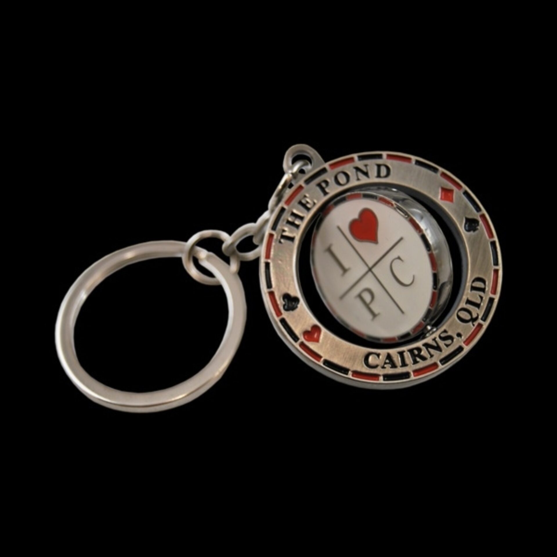 The Pond Spinner Keyring