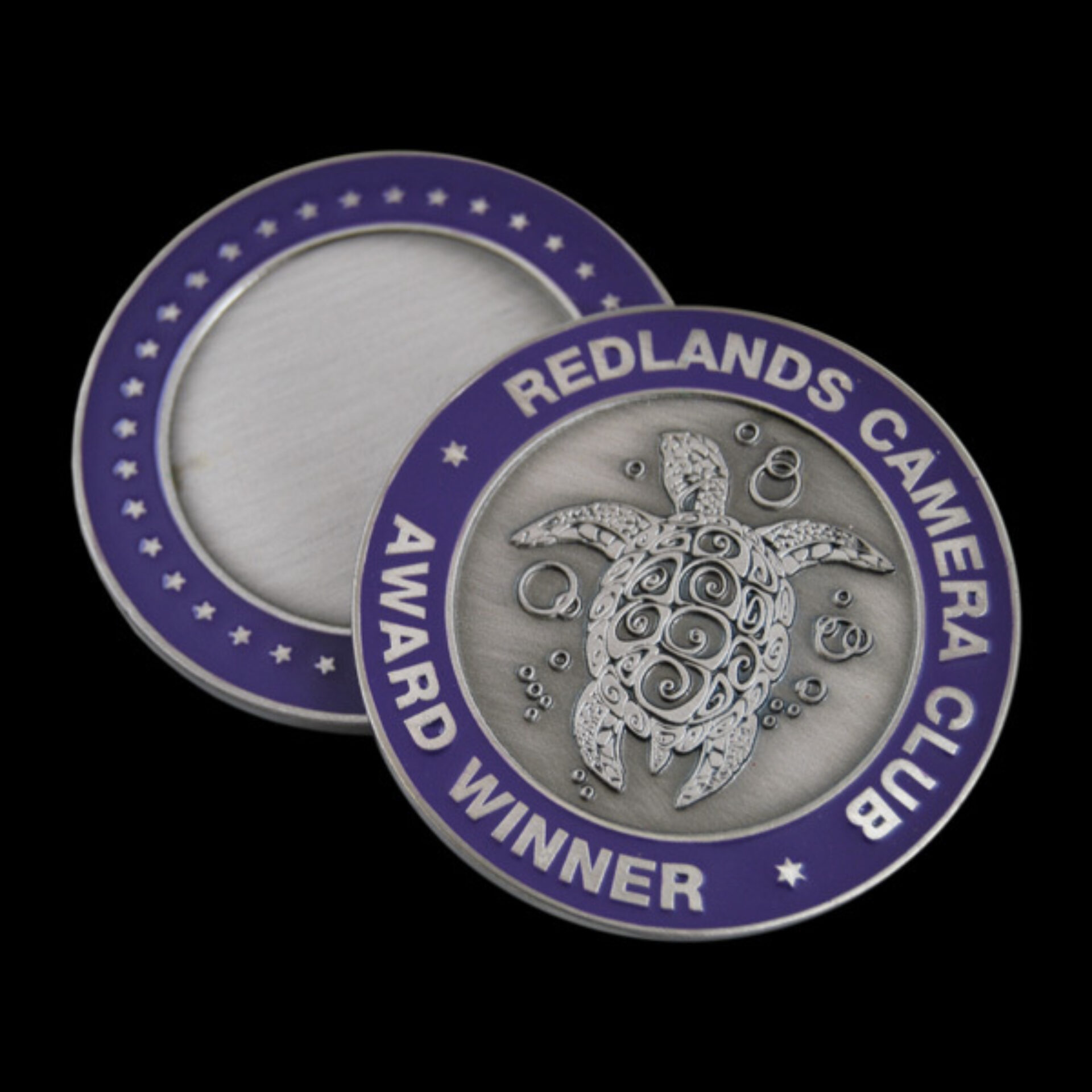 Redlands Award Purple Ant Silver