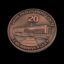 Dame Phyllips 20yr ann Medallion