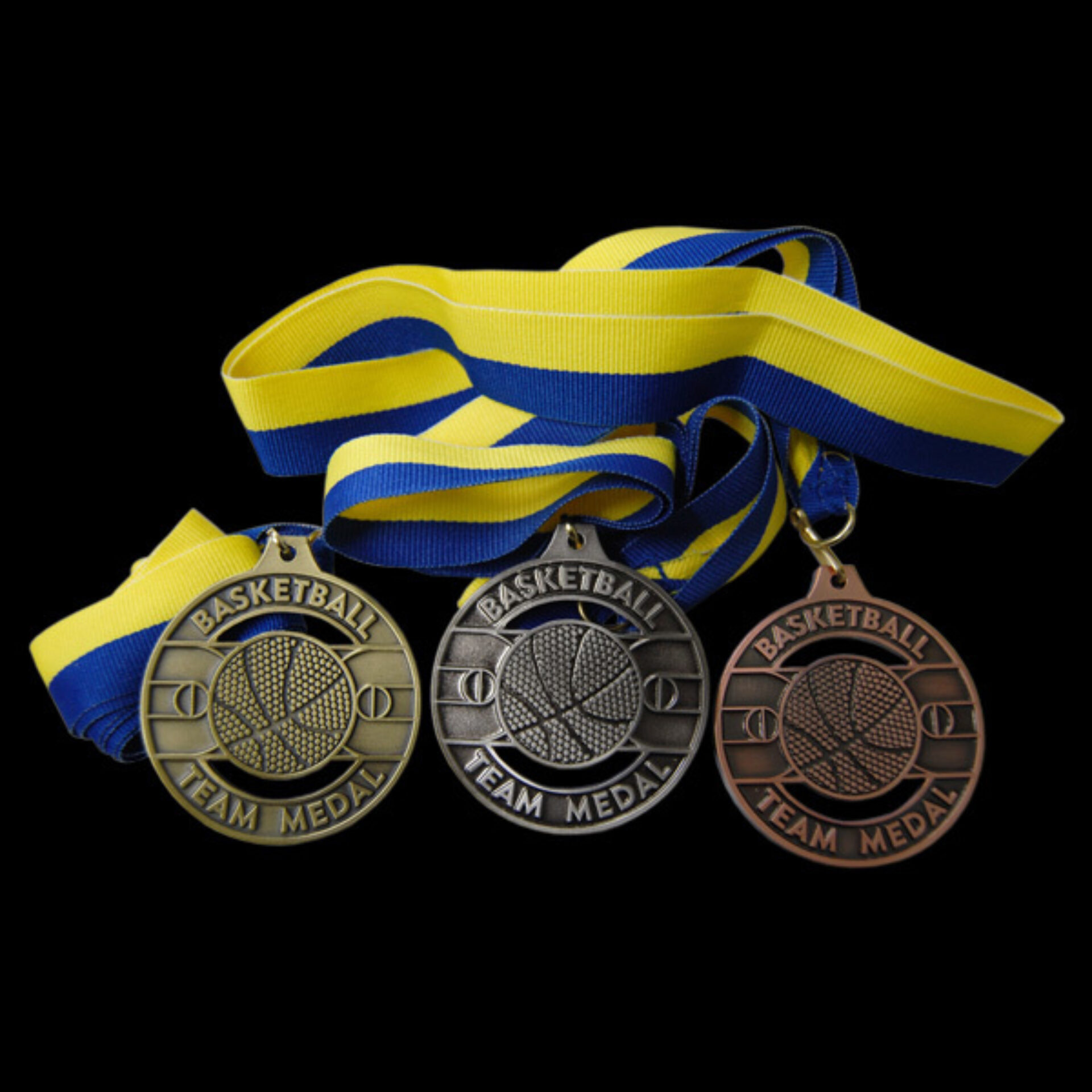 Basketball Team Medals