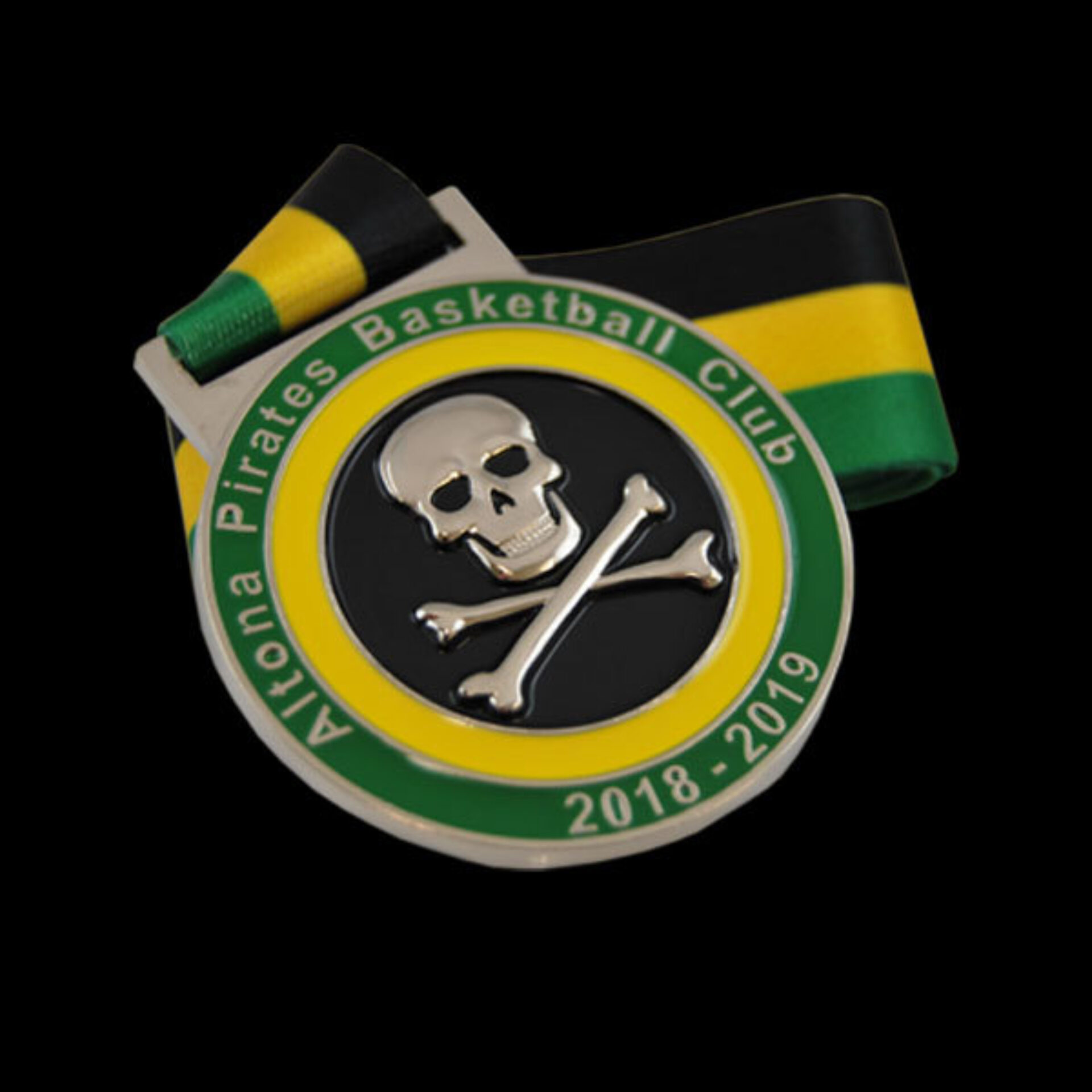 Pirates Basketball Medal
