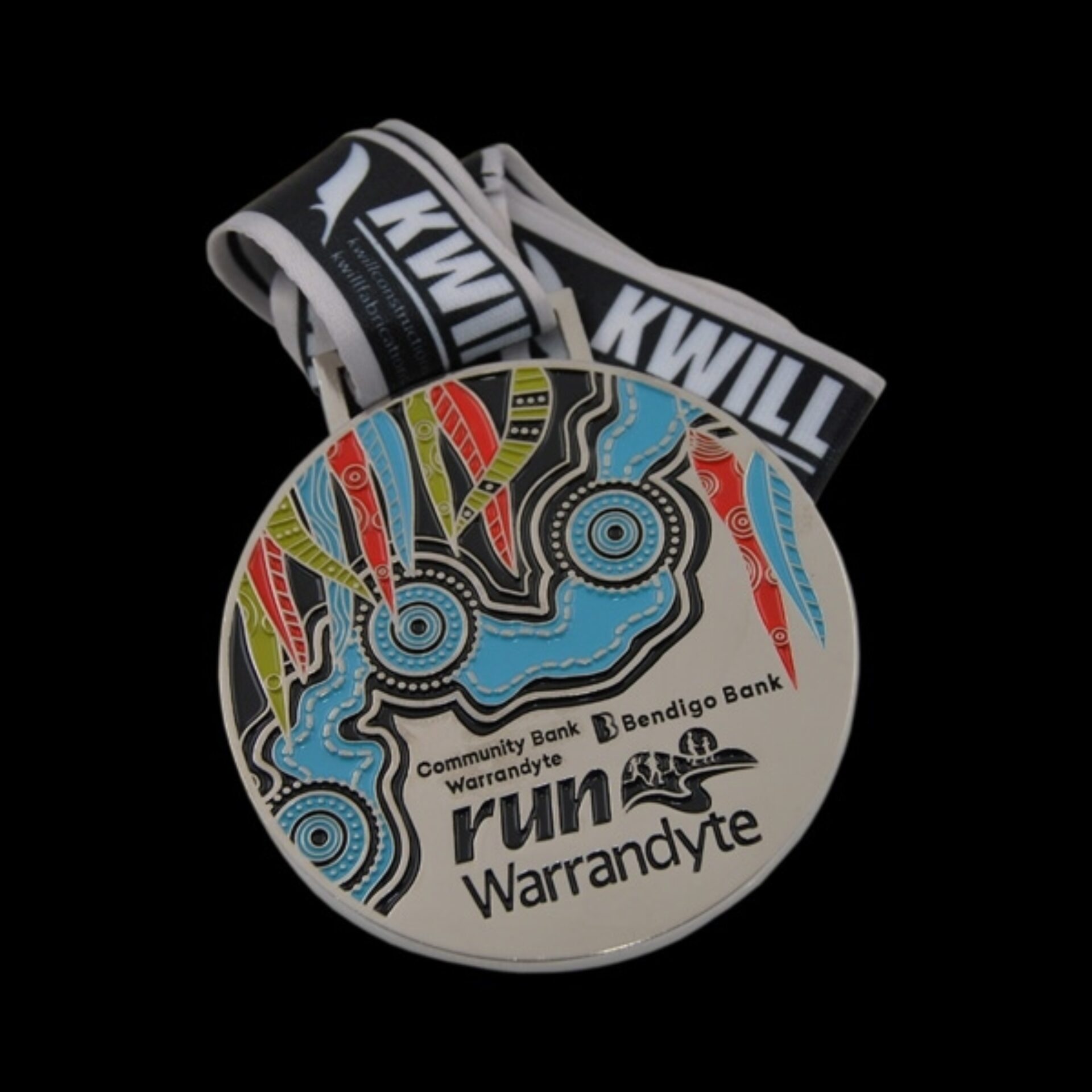 Warrandyte Run LG Medal Silver