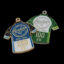 Audax Shirt Pin Goldsilver