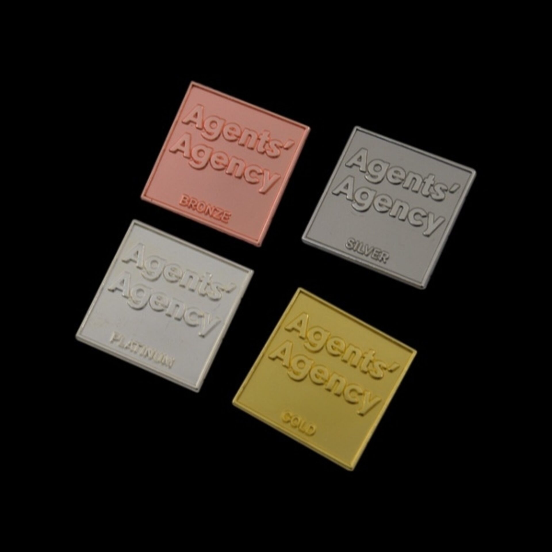 Agents Agency pins