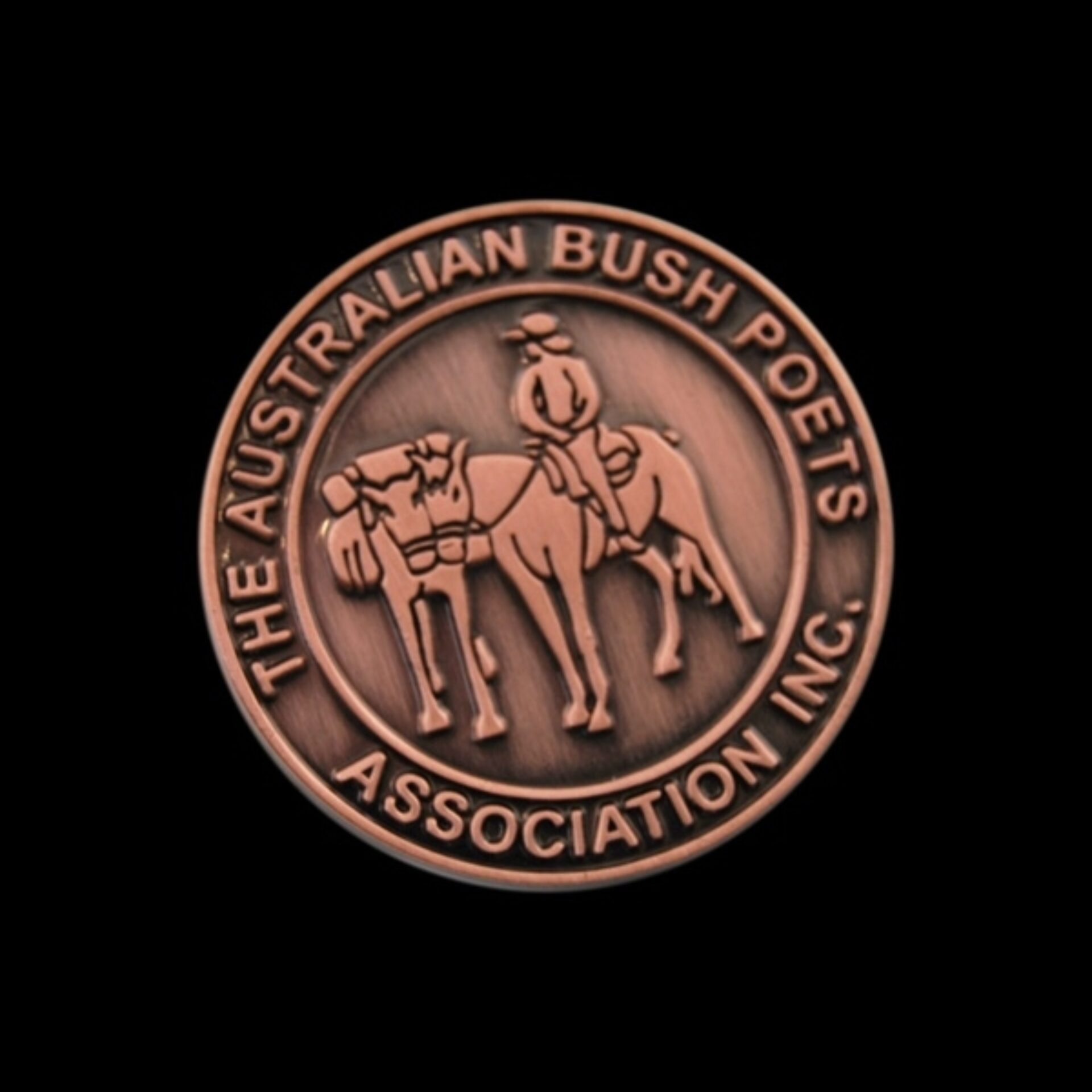 Australian Bush poets pin