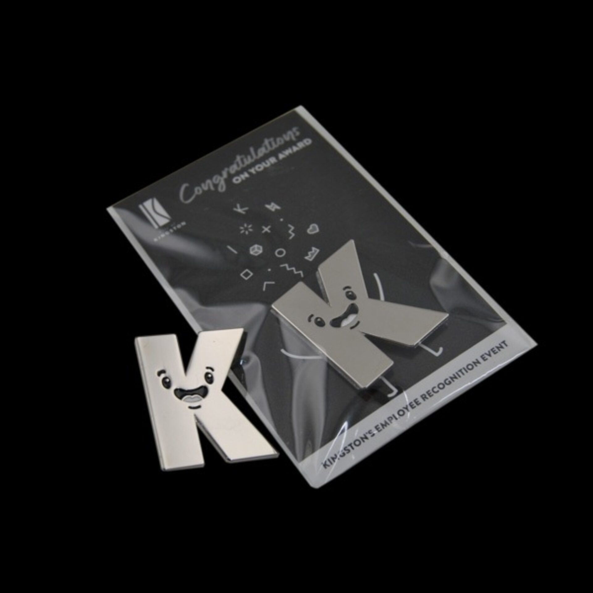 K Kingston Pin Card