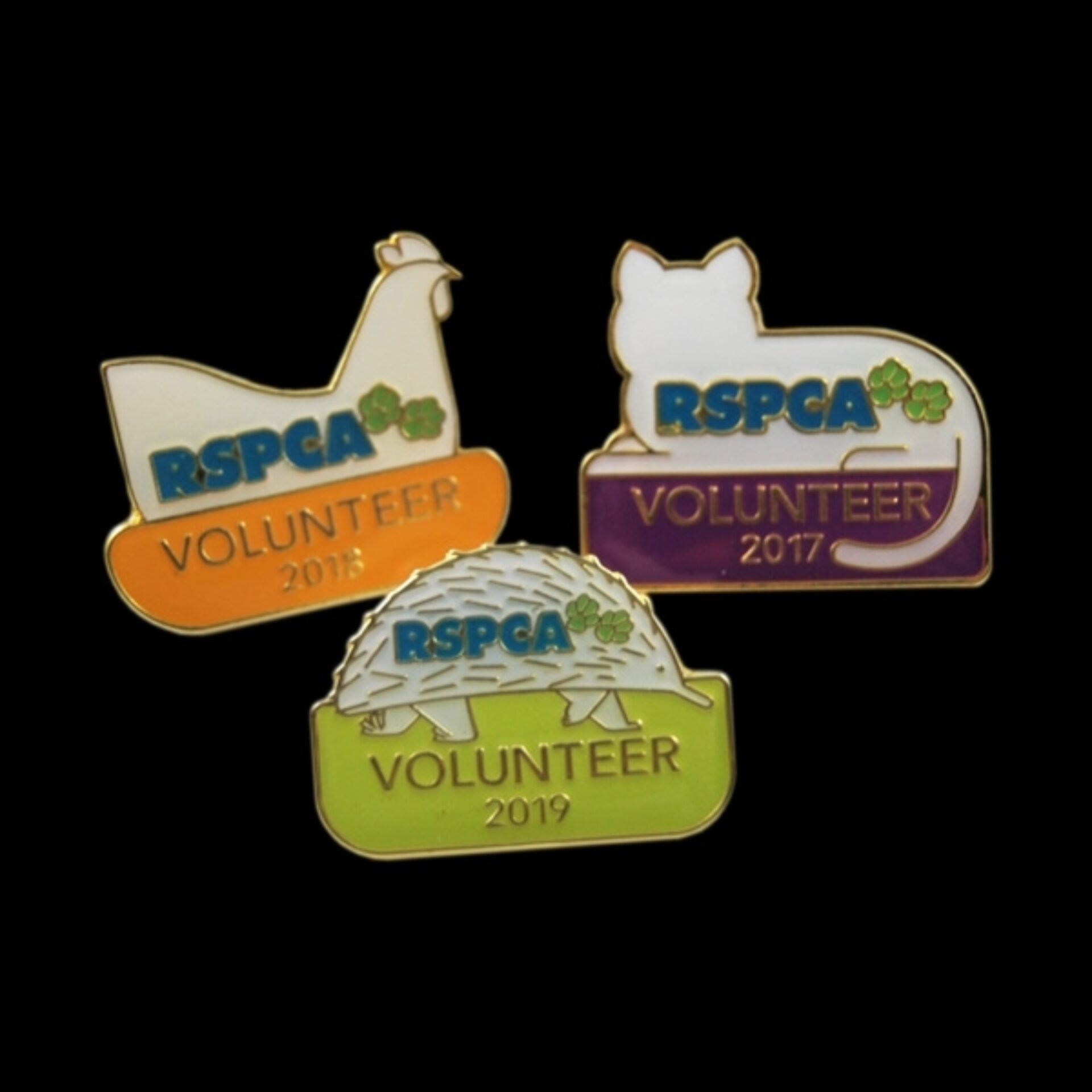 RSPCA animal Pins