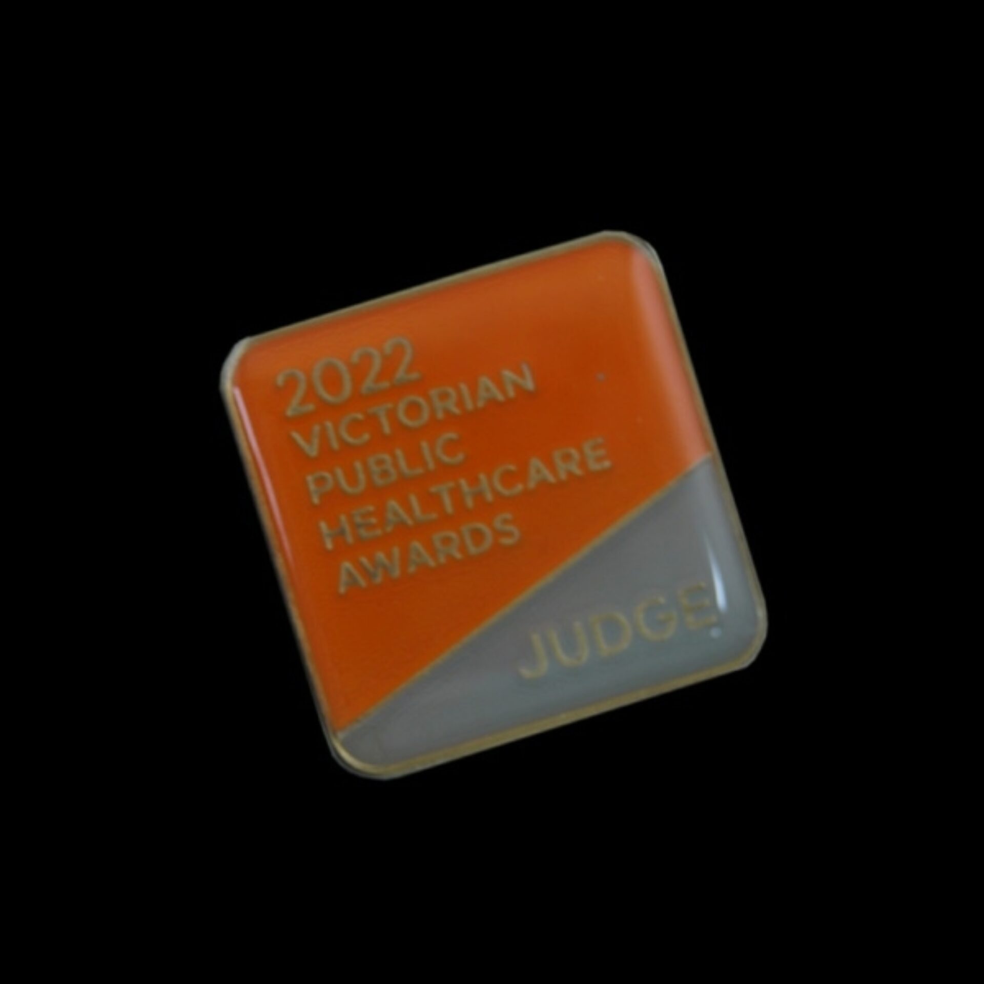 Vic Public Healthcare judge pin