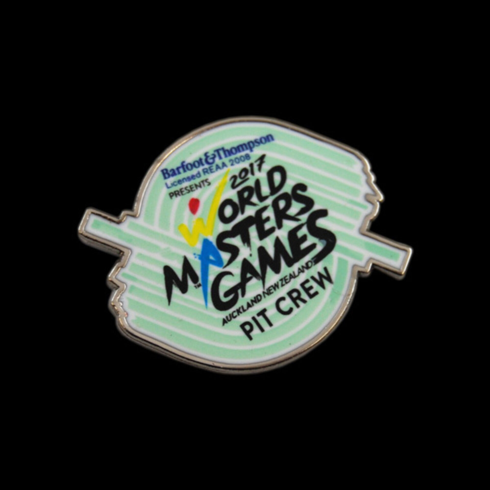World Mastewr Pitcrew Pin