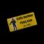Coff Harbour Pistol printed pin