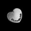 Ilove Job Heart Pin