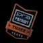 Pra Three Copper Pin