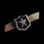 Star Shield Nickel Pin