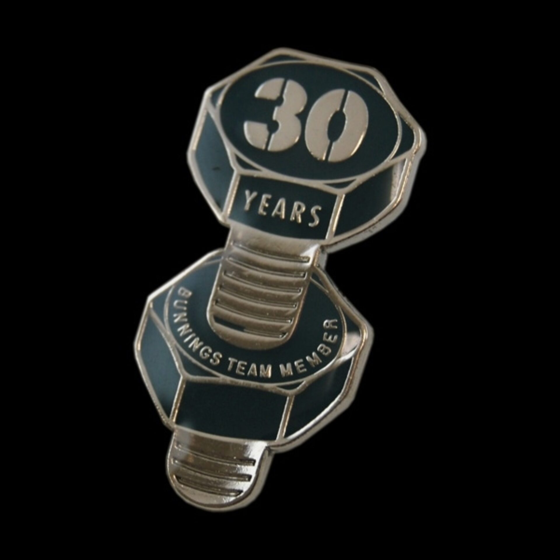 30yr Bunnings pin