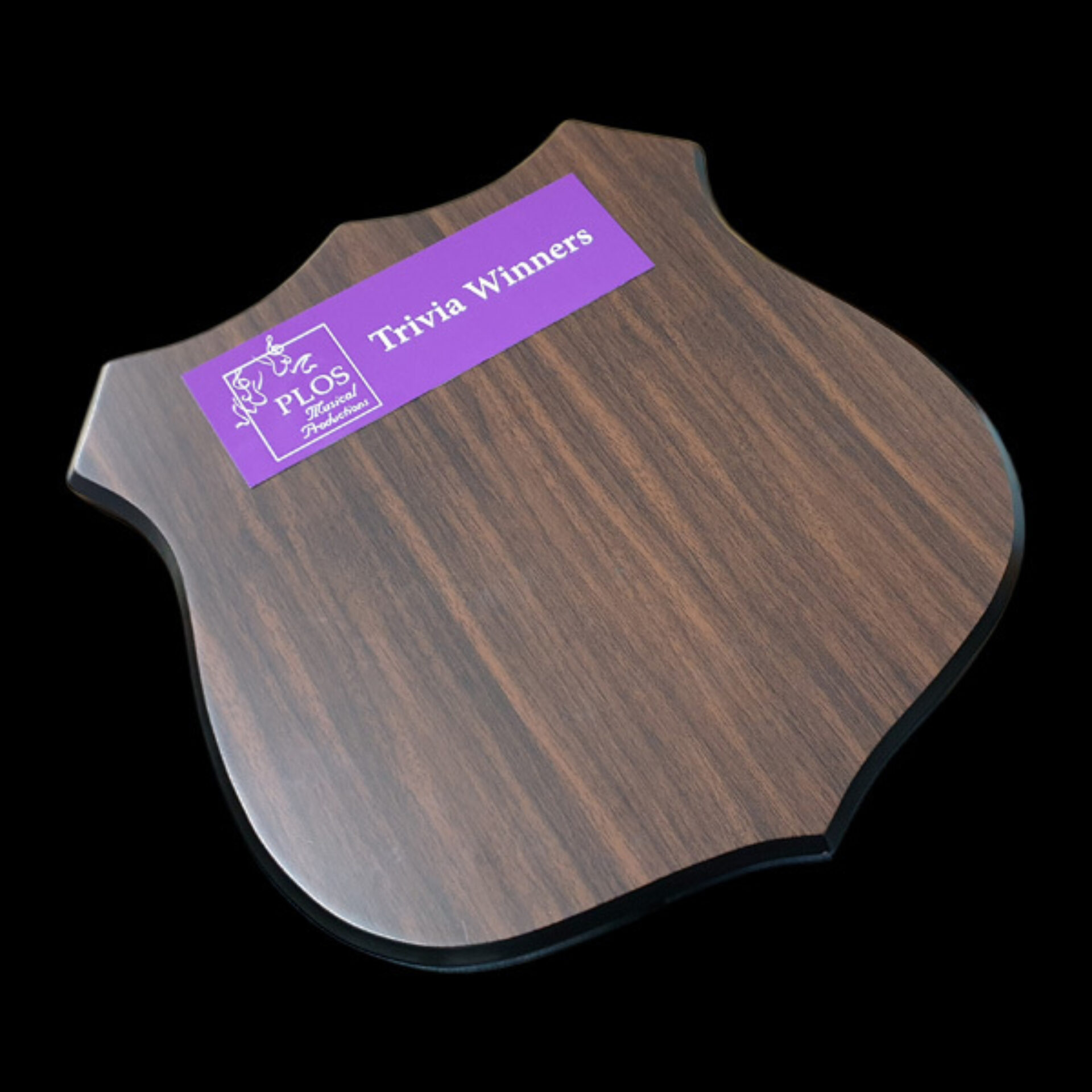 Timber Plaque